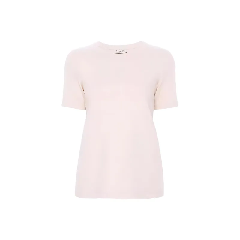 'S MAX MARA Embroidered-logo T-shirt-0