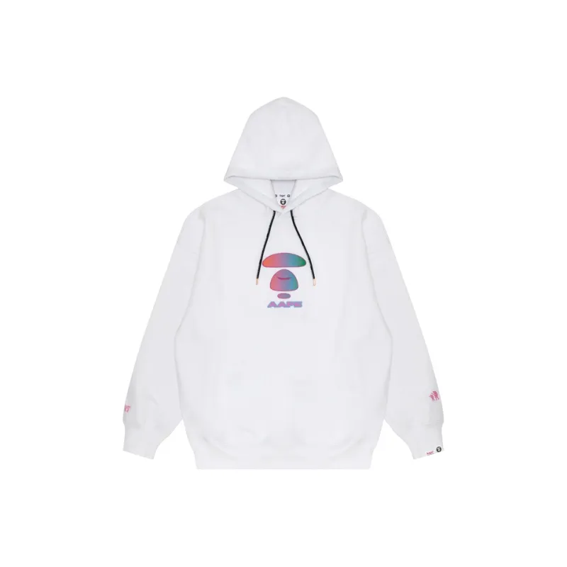 Aape Logo embroidered Drawstring Hoodie-4