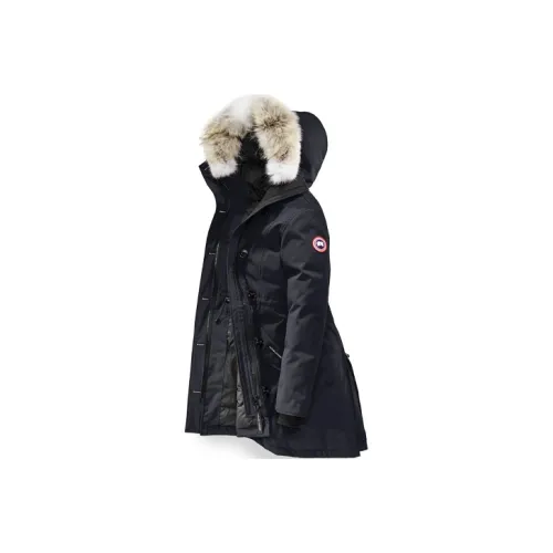 Canada Goose Rossclair Series Down Jacket Winter Women's Dark Blue