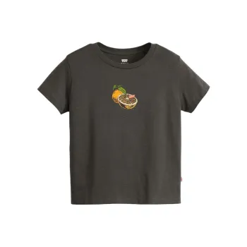 Levis T-Shirts Women's Gray