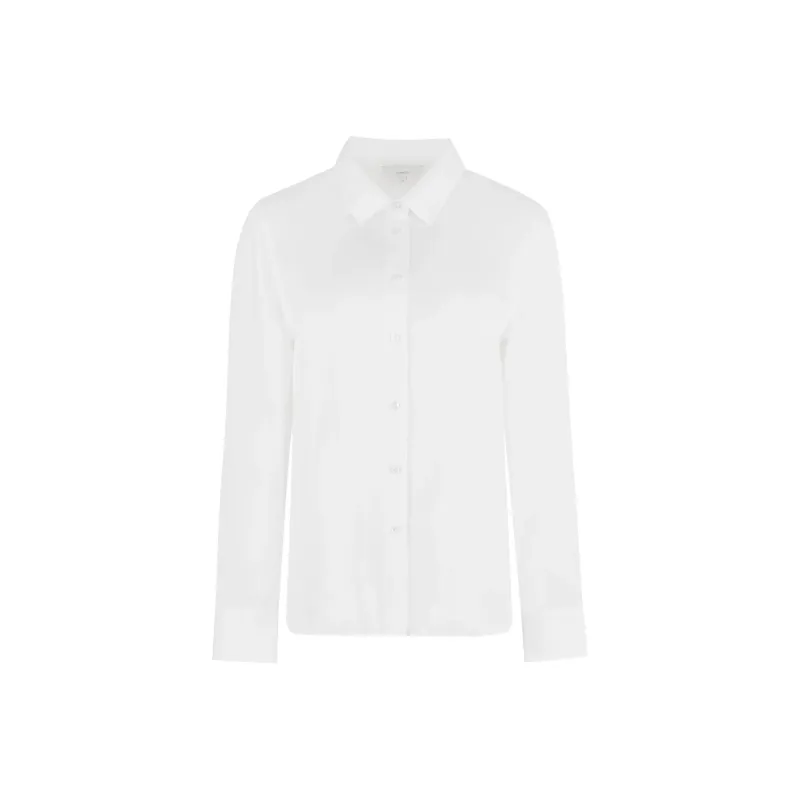 VINCE Slim Fitted Buttoned Blouse-0