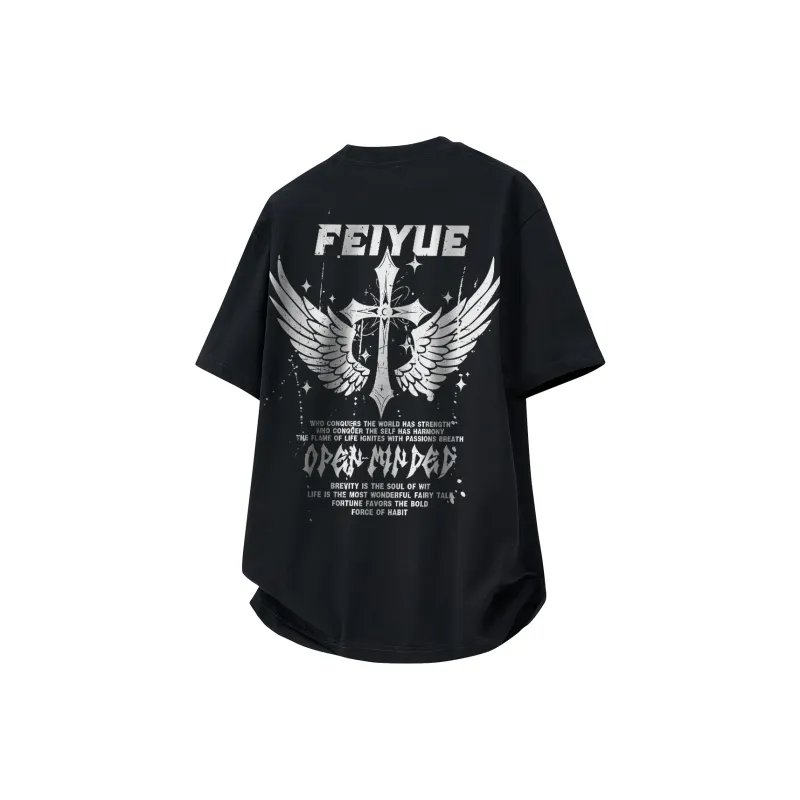 Feiyue T Shirts Unisex-6