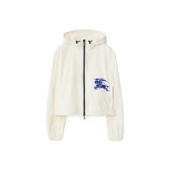 Burberry Equestrian Knight appliqué Cropped Jacket