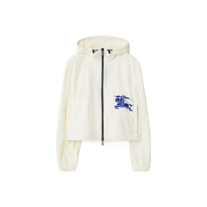 Burberry Equestrian Knight appliqué Cropped Jacket-0