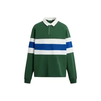 ZARA Polo Shirt Men's Dark Green