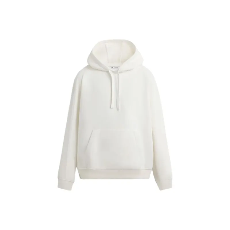 ZARA Sweatshirt Men's Frosted White-0
