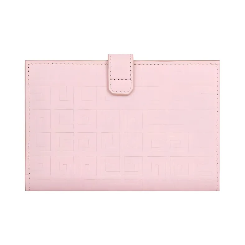 GIVENCHY 4G Leather Wallet Unisex Pink-2
