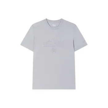 FILA MILANO Collection T Shirt Men's Dark Gray Purple