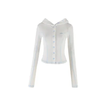 I.AM.GIA MIA HOODIE Knitwear Women's White