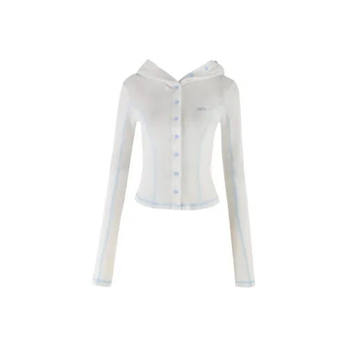 I.AM.GIA MIA HOODIE Knitwear Women's White