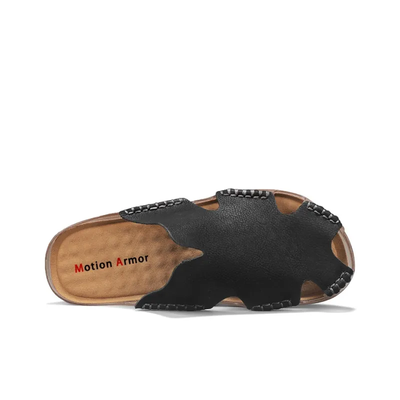 Motion Armor Quiet Odor Resistant Abrasion Resistant Slip Resistant Closed Toe Slippers Men's-3