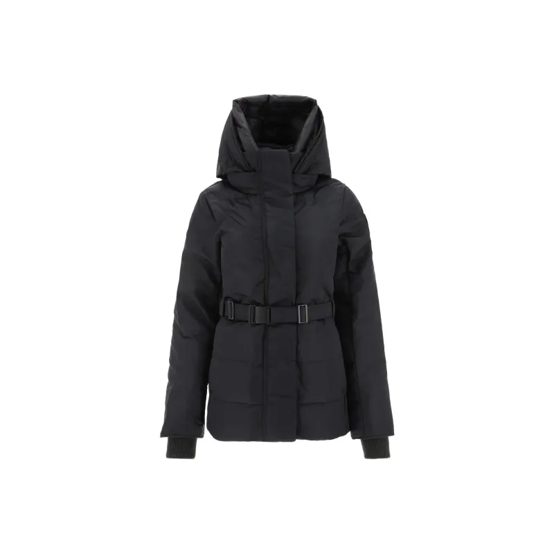 Canada Goose McKenna Logo Patch Belted Jacket-0