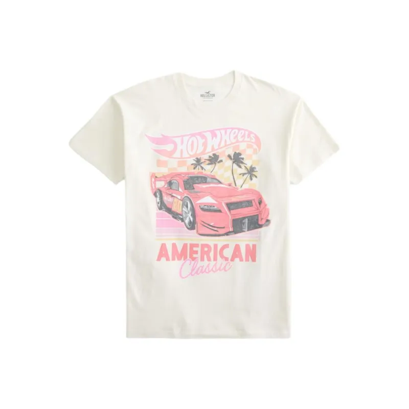 Hollister T-Shirt Women's White-0
