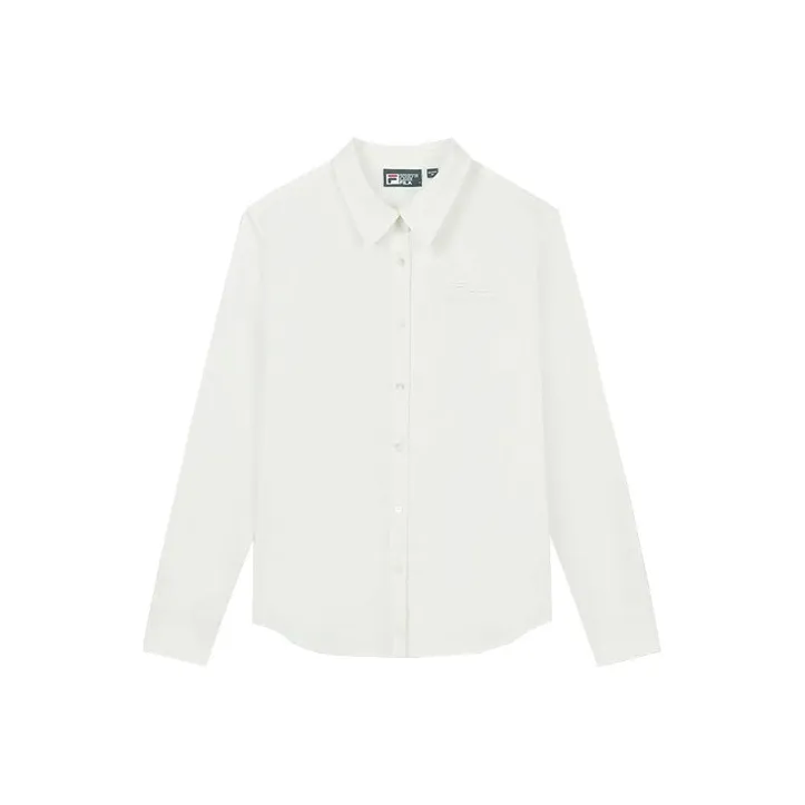FILA x V&A SS24 Collaboration Shirt Women's Cloud White-0