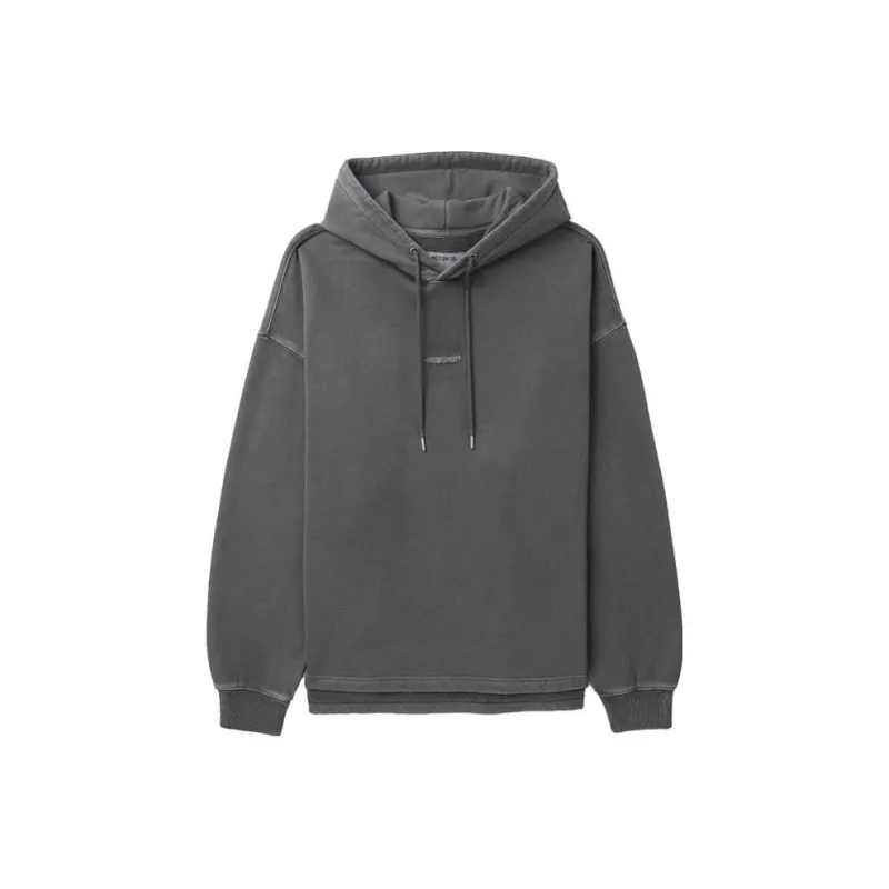MUSIUM DIV Logo appliqué Cotton Hoodie-0