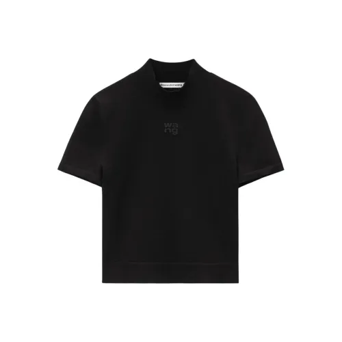 Alexander Wang Mock Neck Short Sleeved Top