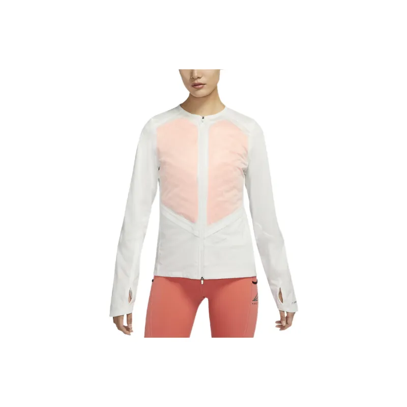Nike Down Jacket Winter Women's Sail White/Atomic Orange-0