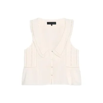 ZARA Tank Top Women's Frosted White