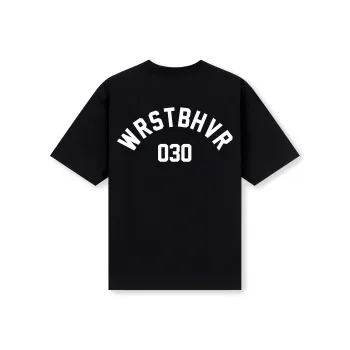 WRSTBHVR PIONEER T Shirt Unisex Black