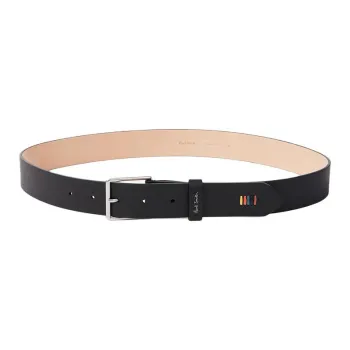Paul Smith Cow Leather Belts Men's Black 