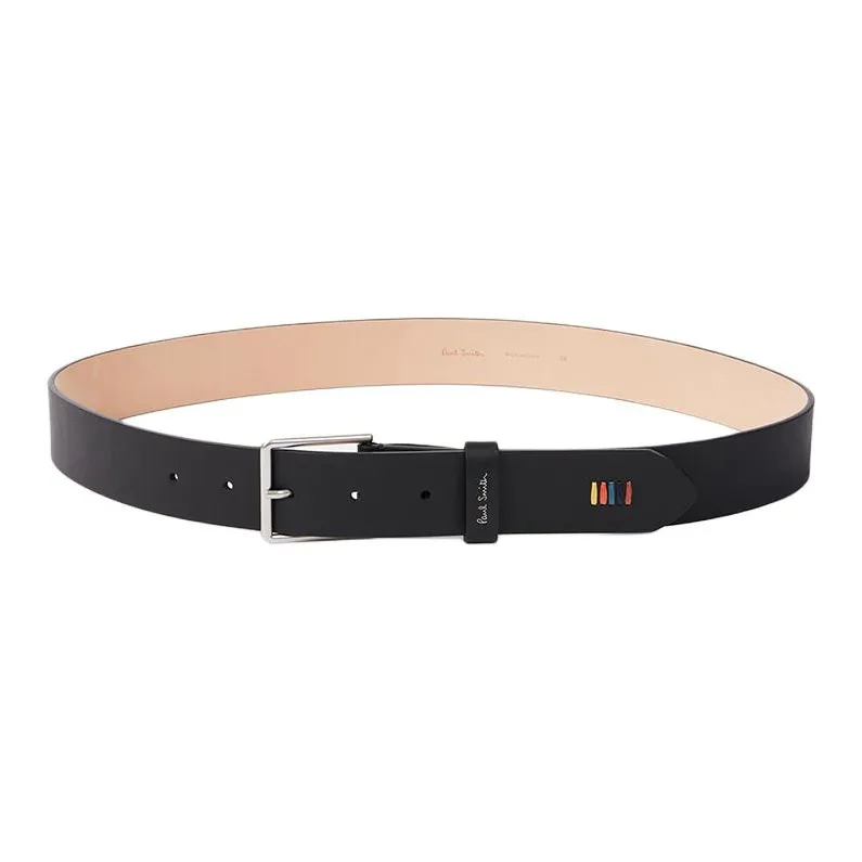 Paul Smith Cow Leather Belts Men's Black -0