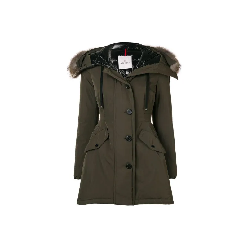 Moncler Down Jacket Women's Green-0