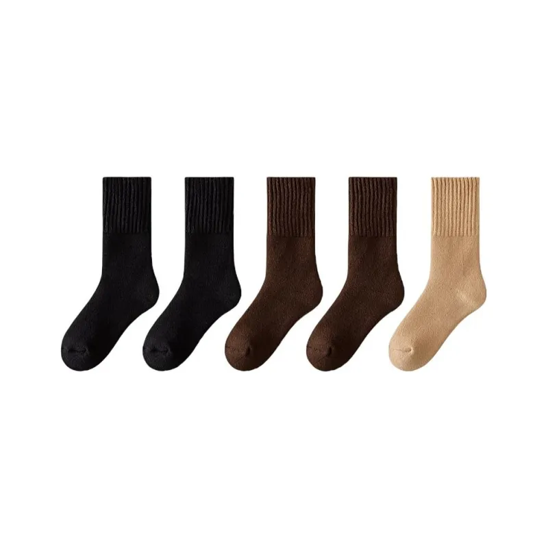 H YXIANG Mid Calf Socks Men's Combo Set-18