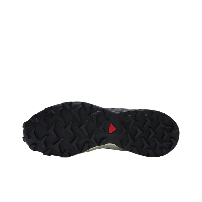 SALOMON Speedcross 3 Abrasion Resistant Coverage Impact Resistant Low Top Athletic Shoes Unisex Black Vanilla Fire Red-2