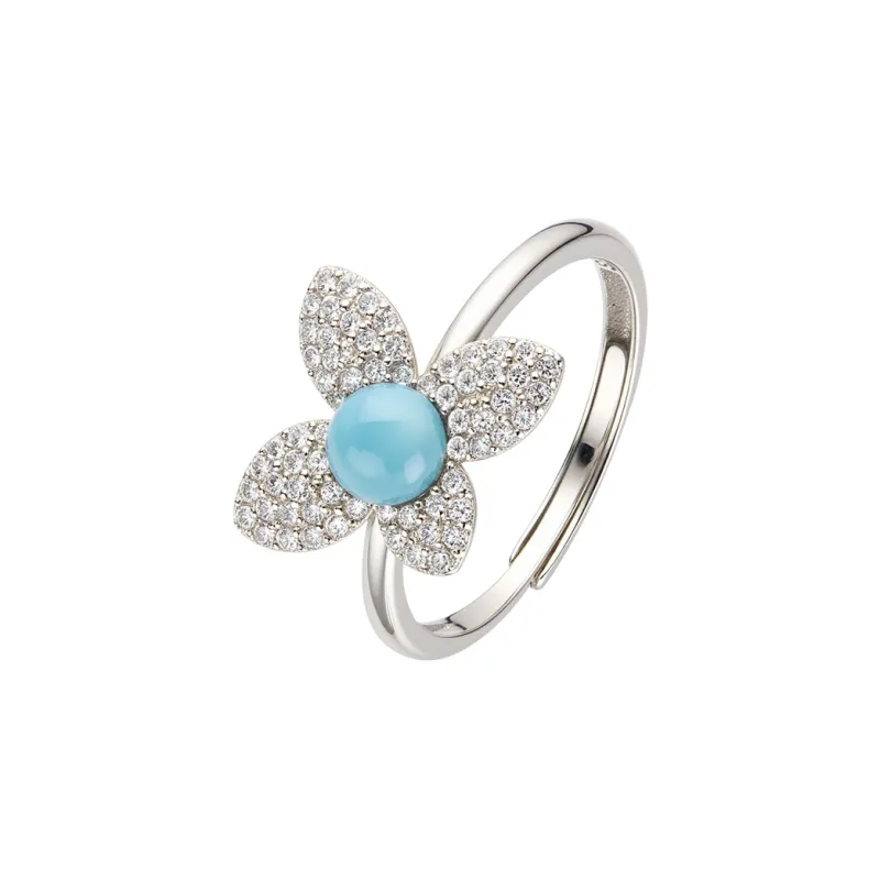 FR 925 Sterling Silver Rings Women's-6
