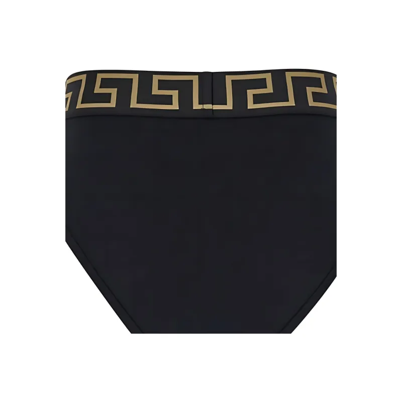 VERSACE Greca Border High Cut Briefs-3
