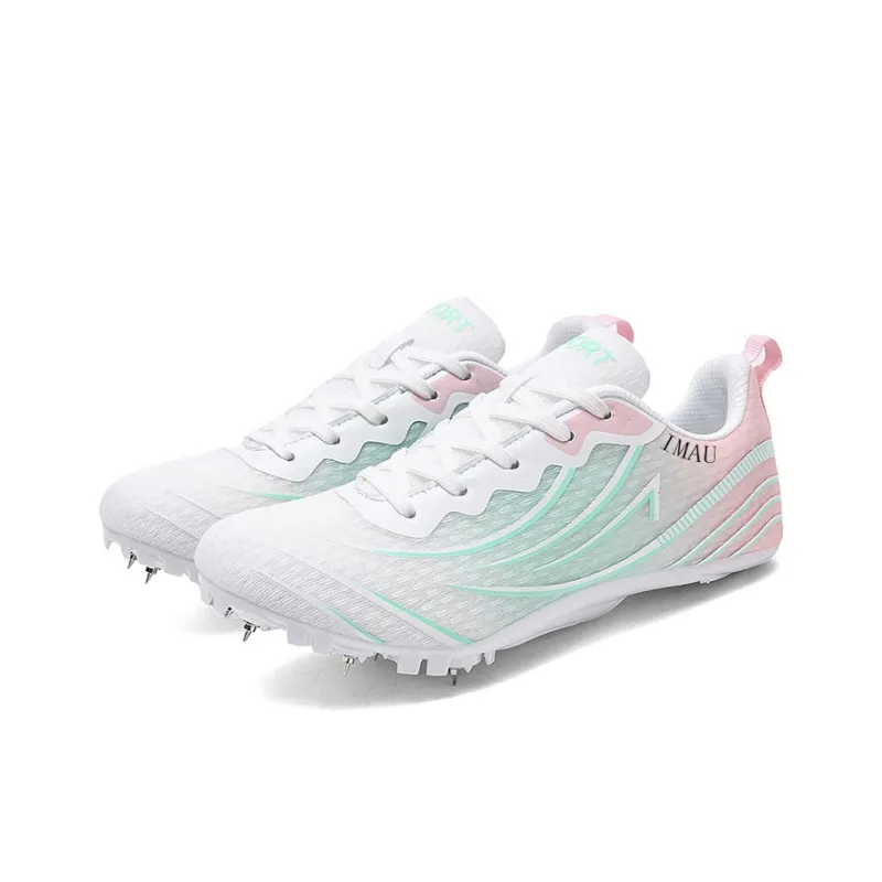 IMAU Slip Resistant And Breathable Functionality Track And Field Shoes Women's Low Top-2