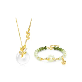 GIFU Colored Glaze Necklaces Women's