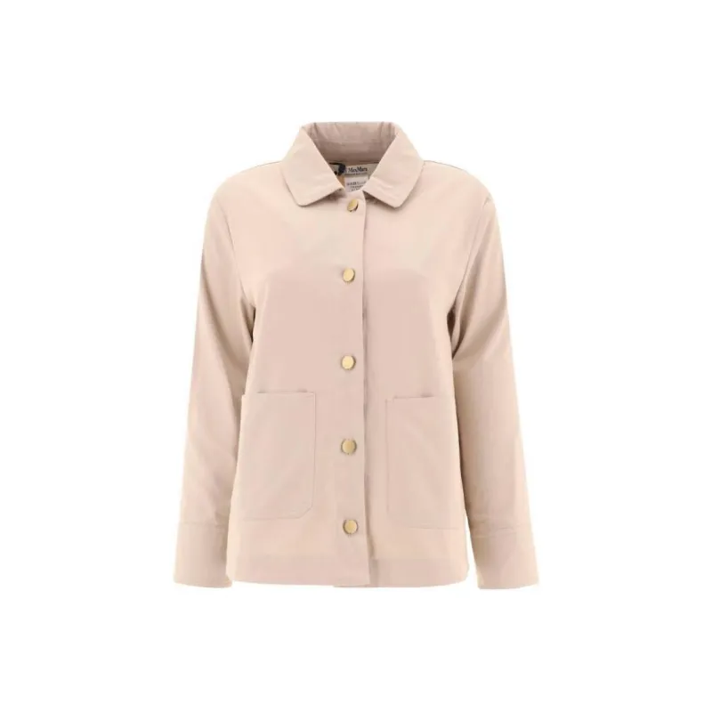 'S MAX MARA Adelfi Buttoned Long Sleeved Jacket-0