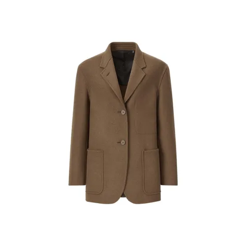 UNIQLO Jackets Women's Brown