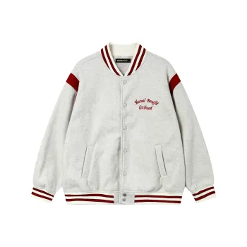 MRR&CO. Jackets & Coats Women's Oat With Burgundy