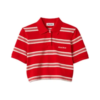 MIU MIU Polo Shirts Women's Red