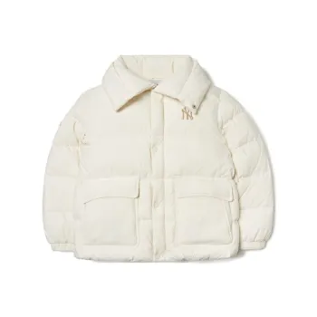 MLB New York Yankees Down Jackets Women's Ivory White