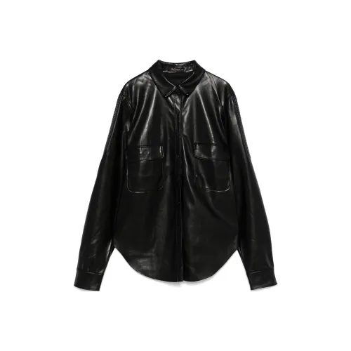 Mes Demoiselles 블랙 여성 셔츠