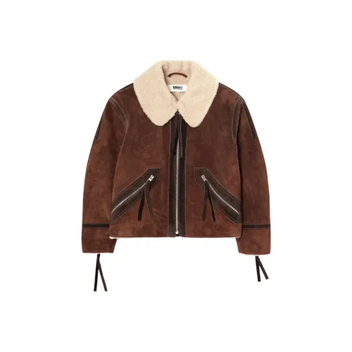 MM6 Maison Margiela Jackets Women's Brown