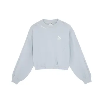 PUMA CLASSICS Sweatshirts Women's Platinum Gray