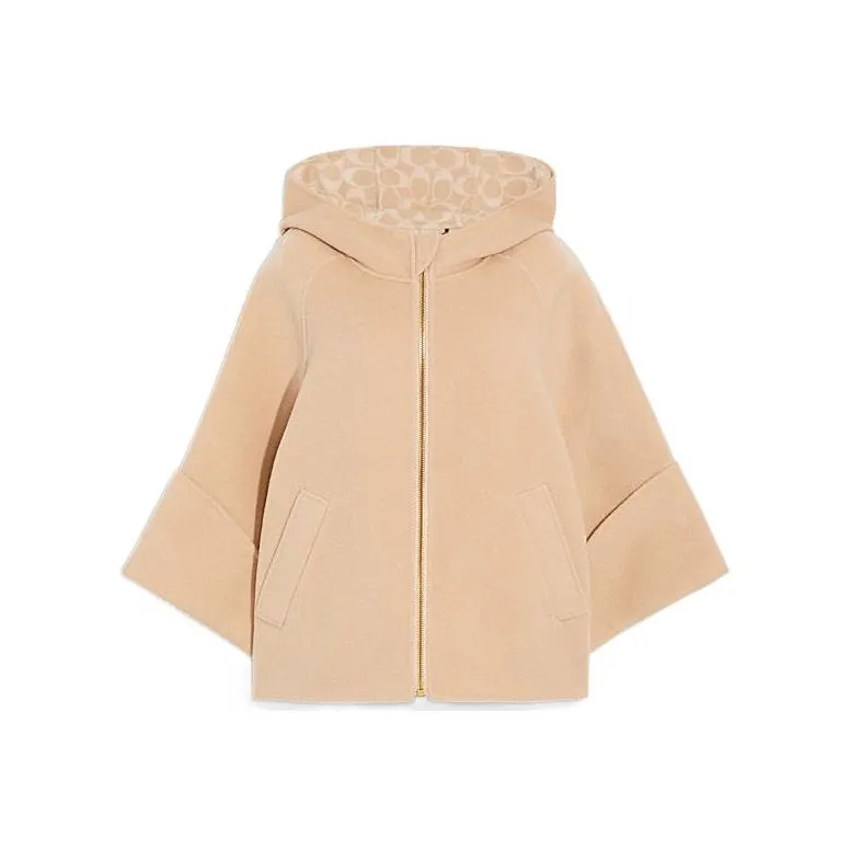 COACH Jackets Women's Beige-0