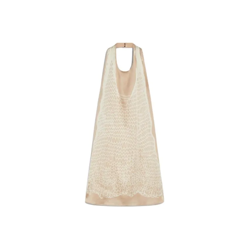 SportMa Melinda Collection Lightweight Satin Top Camisole Women's White-0