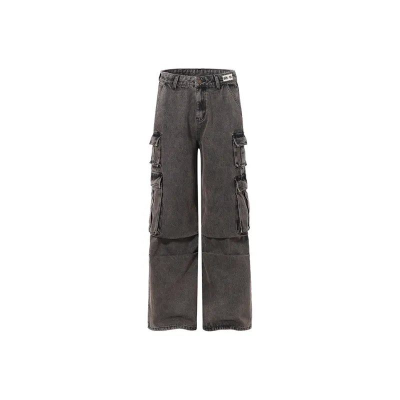 FCB ARCELONA Casual Pants Unisex Washed Brown-0