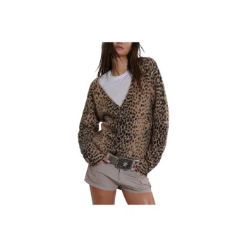 Jaded London Knitwear Women's Leopard Print