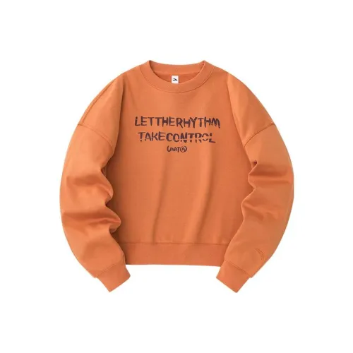 ANTA Life Collection Sweatshirts Women's Red Tea Orange