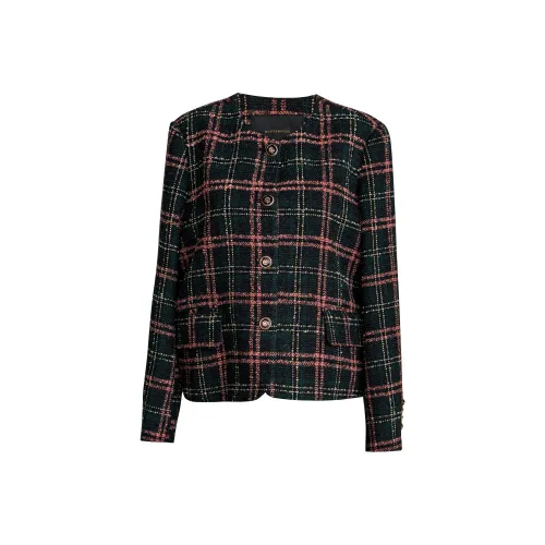 ROEYSHOUSE Jackets Coats Women's Red Black