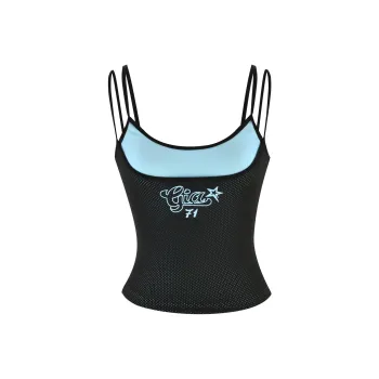 I.AM.GIA JANESSA TOP Camisole Women's BLUE/Blue