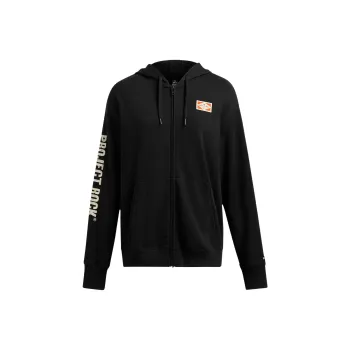 Under Armour ProjectRock Heavyweight Hard At Work Jackets Coats Women's Black