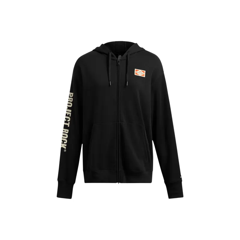 Under Armour ProjectRock Heavyweight Hard At Work Jackets Coats Women's Black-0