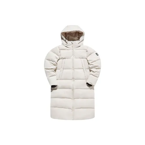 ANTA Variety Training Collection Down Jackets Women's Elegant Beige Gray